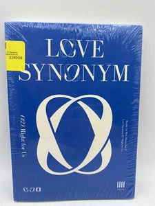 WONHO 1st Mini Album Part.2 [Love Synonym #2 : Right for Us] Ver.3 CD+Book+Card - Picture 1 of 9