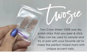 Color Street Nail Polish Strip Retired Twosie Buy 3 Get 1 Random Free NEW