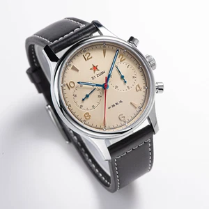 Reloj 40mm Clásico Seagull 1963 Zafiro Mecánico Cronógrafo 2025 SU1963 Regalo - Imagen 1 de 5