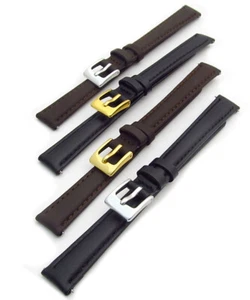 Correa de reloj extra larga XL de cuero genuino suave para dama elección de color D002 - Imagen 1 de 5