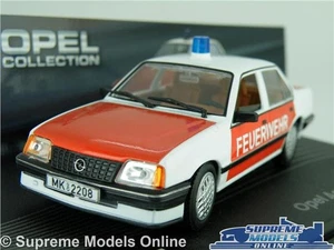 OPEL ASCONA C MODEL CAR FIRE 1:43 SCALE IXO COLLECTION VAUXHALL CAVALIER MK2 K8 - Picture 1 of 5