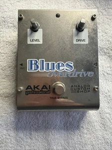 Akai Blues Overdrive Overdrive Guitar Effect Pedal - Picture 1 of 4
