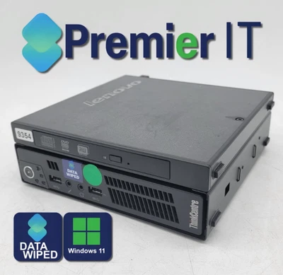 Lenovo ThinkCentre M92 Mini PC - Intel Core i3 2nd Gen 4GB RAM + 500GB SSD - Image 1 of 4