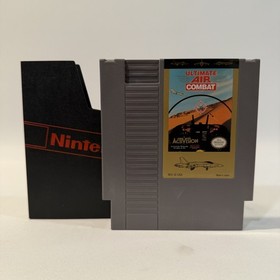 Cartucho de videojuego de acci&oacute;n Ultimate Air Combat Nintendo NES Fighter Jet Combat