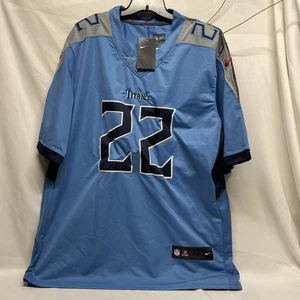 Derrick Henry #22 Jersey NFL On Field Nike XL Authentic Tennessee Titans NWT - Picture 1 of 11