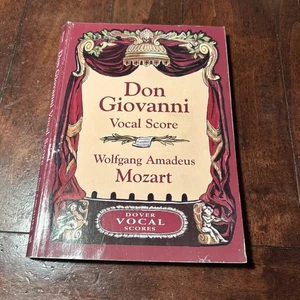 Mozart’s Don Giovanni Piano/Vocal Score, 2004 Dover Edition - Picture 1 of 8