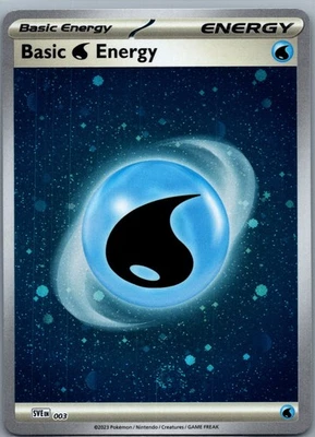 Basic Water Energy (Cosmos Holo) Holo Common SV01: Scarlet & Violet Base Set 003 - Image 1 of 2