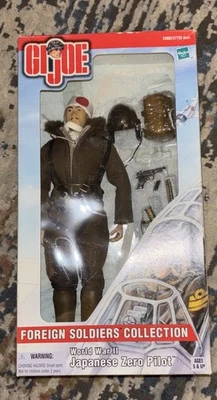 12" GI Joe Foreign Soldiers Collection Segunda Guerra Mundial Japonés Zero Pilot NUEVO De colección 2000 Foto 1 de 4