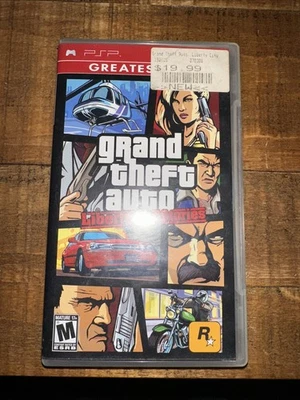 Grand Theft Auto: Liberty City Stories (Sony PSP, 2005) ESTOJO, PÔSTER E MANUAL ☆ - Imagem 1 de 4