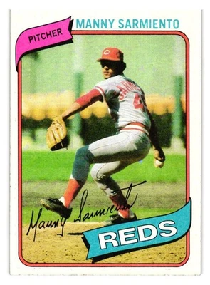1980 Topps - #21 Manny Sarmiento - Image 1 of 2