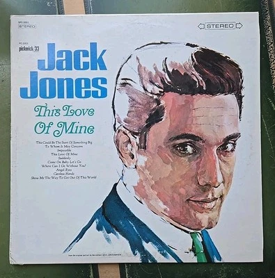 VTG Jack Jones This Love Of Mine Record Vinyl 12" LP 33 RPM SPC-3001 Foto 1 de 4