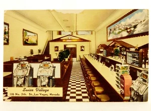 Swiss Village Restaurant, Las Vegas, photochrom Postkarte, unverpostet, CRD-013 - Bild 1 von 2