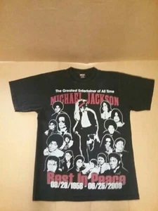 GRIFFIN ACTIVE WEAR L/G 100% Black Cotton Oridginal MICHAEL JACKSON T-Shirt - Bild 1 von 6