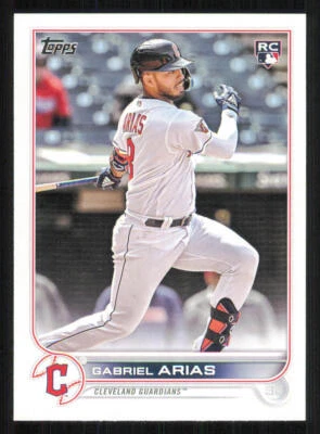 2022 Topps Update #US248 Gabriel Arias RC - Image 1 of 2