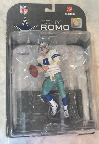 Dallas Cowboys TONY ROMO McFarlane’s Sportspicks NFL Action Figure 2008 NEW Cover