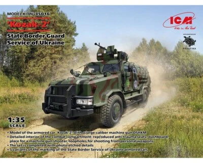 ICM 'Kozak-2' State Border Guard Service of Ukraine 1:35 35016 modellismo - Immagine 1 di 4