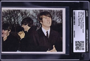 1964 Topps Beatles Color Ringo Paul John George Speaking #52 CGC AUTH - Picture 1 of 2