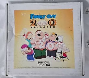 FAMILY GUY Promotional Wall Clock 2012 Item with Box 200 Episodes RARE Promo - Picture 1 of 5