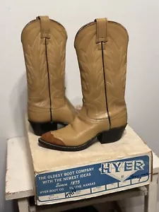 Vintage Hyer Cowboy Boots - Picture 1 of 13