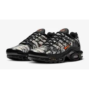 Nike Air Max Plus Tn ‘Camo Black Orange’ Men’s Size US 13 Casual Sneakers New✅ - Picture 1 of 5