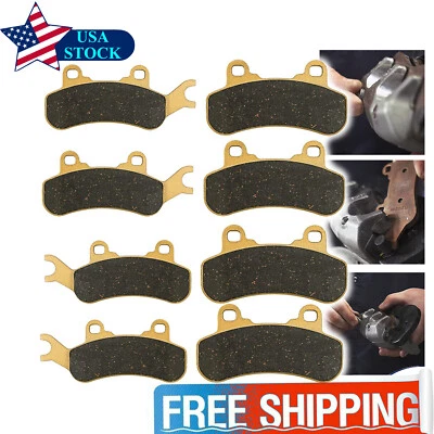 Передние и задние керамические сверхпрочные тормозные колодки для Can-Am Maverick X3 2017-2021 - Изображение 1 из 4