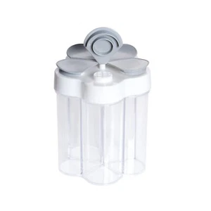 5 in 1 Salt and Pepper Shaker Travel Spice Container Portable Camping Seasoni... - Picture 1 of 7