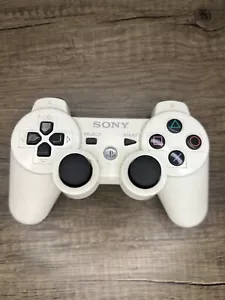 White PS3 Controller Spares And Repairs - Picture 1 of 2
