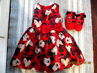 Walt Disney World Disneyland Minnie Mouse Dress Baby Girl Size 18 M Costume