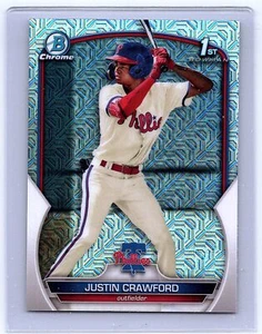 2023 Bowman #BP-3 Justin Crawford Mega Box Prospects Near mint or better - Picture 1 of 2