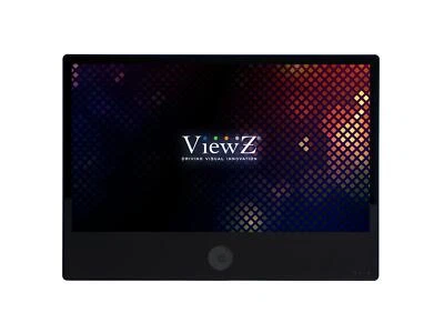 ViewZ VZ-PVM-I3B3N 27in 1920x1080 IP Based Public View Monitor w 2MP Cam/Black - Image 1 of 2
