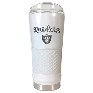 Las Vegas Raiders Draft Opal Tumbler 24 oz Vacuum Insulated Beverage Cup - Picture 1 of 1