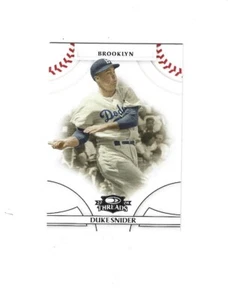 2008 Donruss Threads #13 Duke Snider DODGERS - Picture 1 of 1