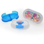 V2 Pill Cutter & Pill Case Bundle. A New Kind of Pill Splitter with Double St...
