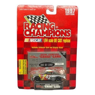 Joe Nemecheck #42 Racing Champions Chase Cars 1997 cromo serie 1:64 1763 Foto 1 de 2