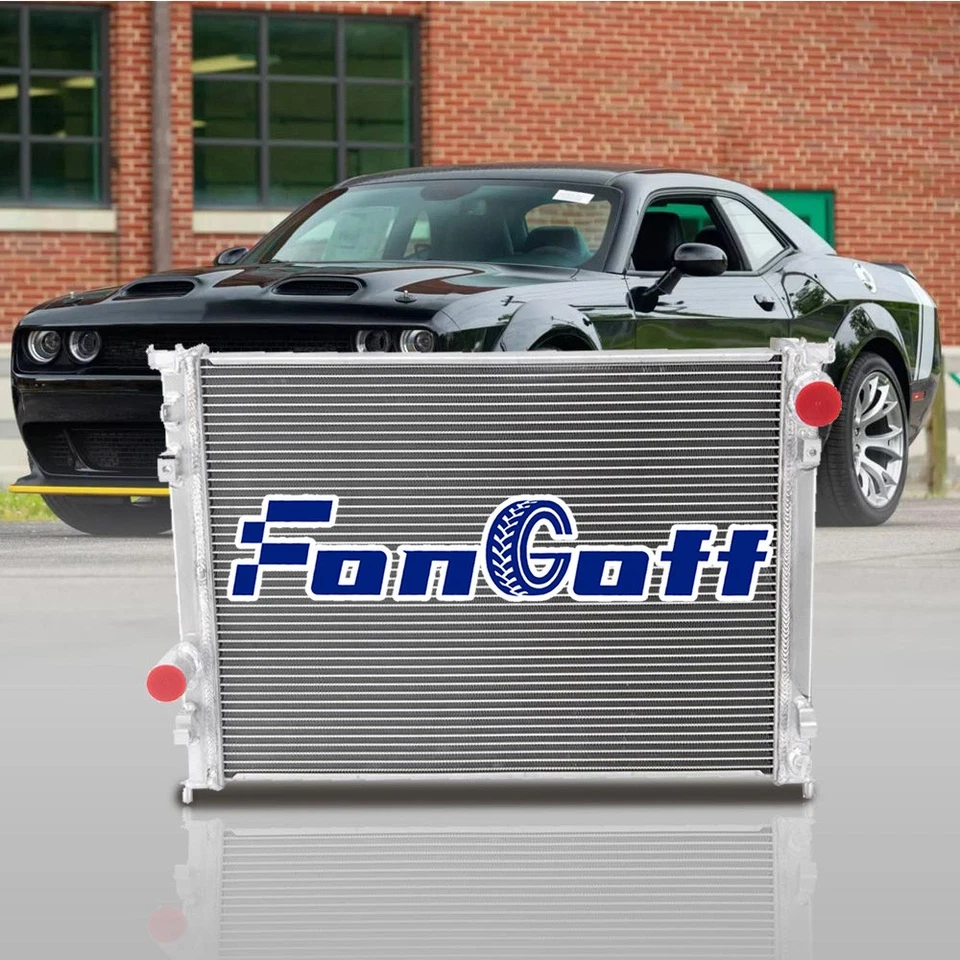 3 Row Aluminum Radiator For 2009-2015,14 Dodge Charger Challenger /Chrysler 300 - Image 1 of 4