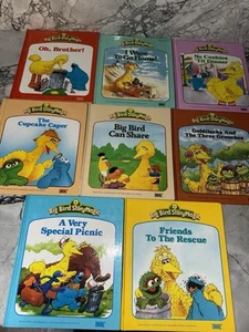 Big Bird Story Magic Hardcover Books Only LOT Of 8 - Picture 1 of 5
