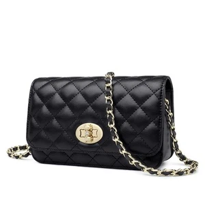 Women’s Mini Quilted Chain Crossbody Bags Purses Shoulder Bag for Women Leath... - Picture 1 of 6