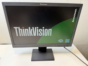LENOVO L2250pwD Thinkvision 22" Monitor BLACK 1680 x 1050 16:10 TN VGA / DVI-D - Picture 1 of 11