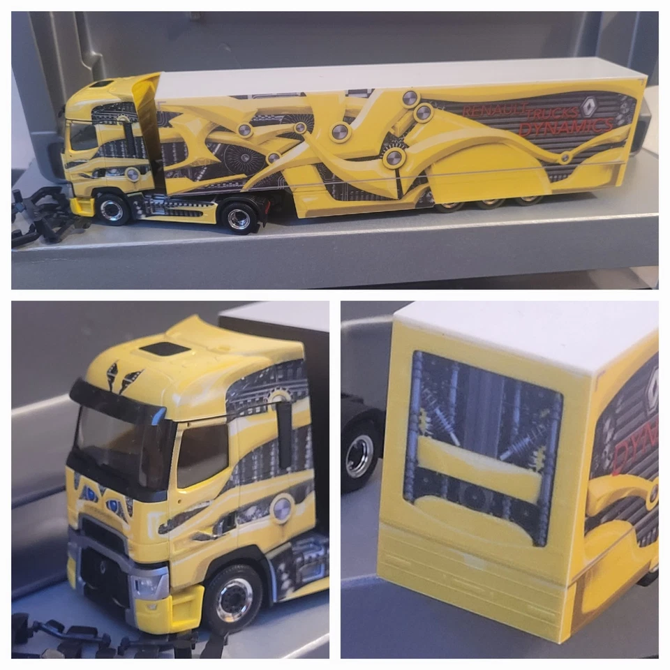 Renault T Renault Trucks Dynamics Promoción Tour Truck Amarillo Safeliner 937917 - Imagen 1 de 4