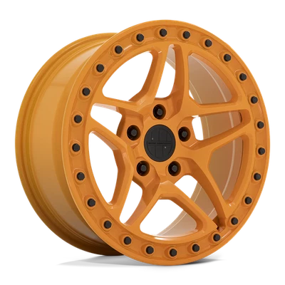 17x8 Victor Equipment BERG laranja brilhante com parafusos pretos roda 5x130 (10mm) - Imagem 1 de 4