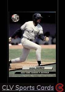 Dion James Set-Break Near Mint or Better New York Yankees CLV - Picture 1 of 2