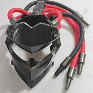 OW Genji Shadow Guardian Cosplay Helmet Mask 1:1 Wearable FRP Game Props Replica - Picture 1 of 14