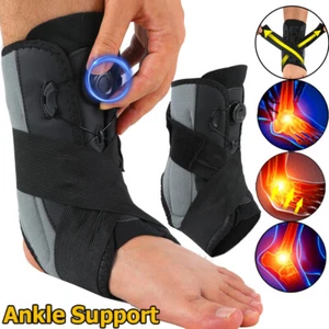 Ankle Stabilizer Brace Support Plantar Fasciitis for Basketball Tennis Sports TH - Picture 1 of 14