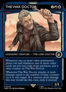 1x - The War Doctor - (showcase) - Universes Beyond: Doctor Who MTG - Picture 1 of 1