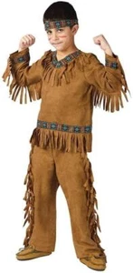 Fun World Native American Boy Costume, Large 12-14, Multicolor - Picture 1 of 1