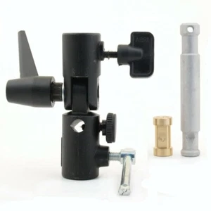 Manfrotto 026MR Lite Tite articulación doblada 5/8"" veces y 2x 3/4"" veces inclinación paraguas - Imagen 1 de 2