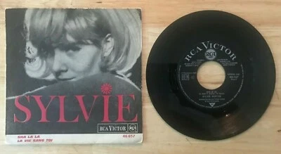 45 7" FRENCH SP JUKEBOX SYLVIE VARTAN SHA LA LA - Image 1 of 2