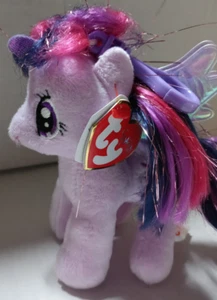 Ty Original Beanie Babys My Little Pony Twilight Sparkle 5" Rucksack Schlüsselanhänger - Bild 1 von 4