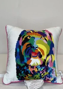 Tabitha Brown Target Small Decorative Pillow Colorful Dog - Picture 1 of 2