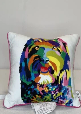 Tabitha Brown Target Small Decorative Pillow Colorful Dog - Image 1 of 2